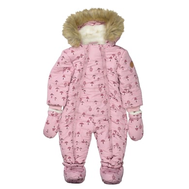 Staccato Snowsuit vintage rose mönstrad