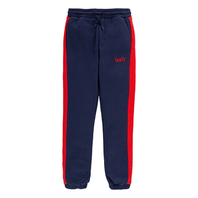 Levi's® Pantalones de chandal azul oscuro/rojo