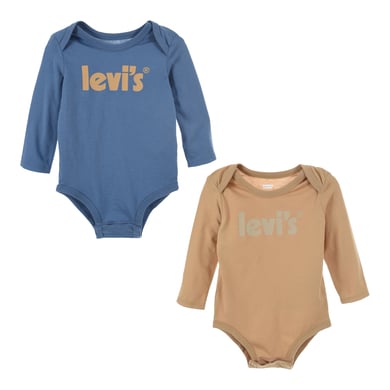 Levi's®2 pack Bodies blå/tofu