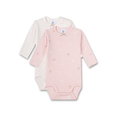 Sanetta Bodysuit Twin Pack Butterfly Pink