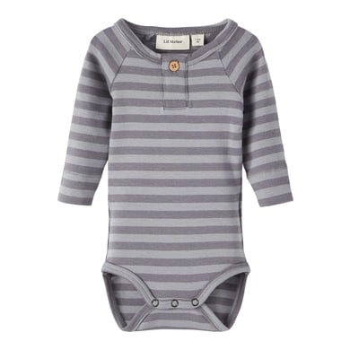 LIL ATELIER Lil'Atelier Lange Mouw Bodysuit Nbmgeo Monument