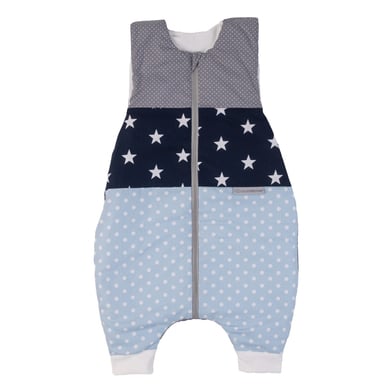 Image of ULLENBOOM Sacco nanna estivo con piedini Blu Azzurro Grigio059