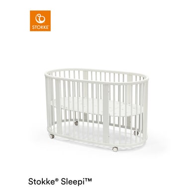 STOKKE® Sleepi™ Spjälsäng V3 vit