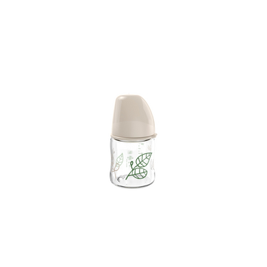 nip ® Flaska med vid hals cherry green Girl, 120 ml tillverkad av glas