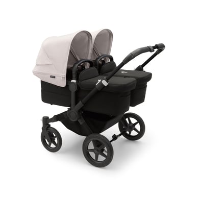 bugaboo Poussette double côte à côte Donkey 5 Twin complète Black/Misty White