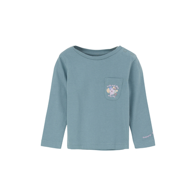 s. Olive r Camisa de manga larga azul green