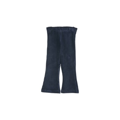 Image of s. Olive r Leggings in velluto a coste blu059