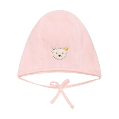 Image of Steiff Cappello in pile argento Rosa059