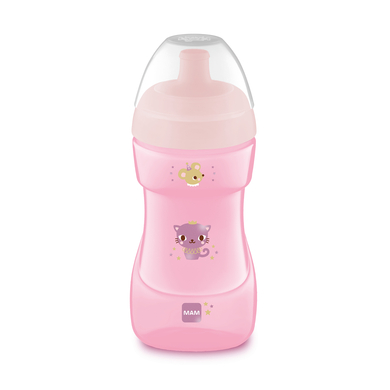 MAM Drinking Cup Sports Cup, 330 ml, cat