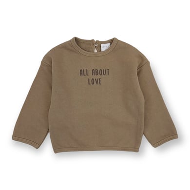LITTLE Tröja Dream Big khaki