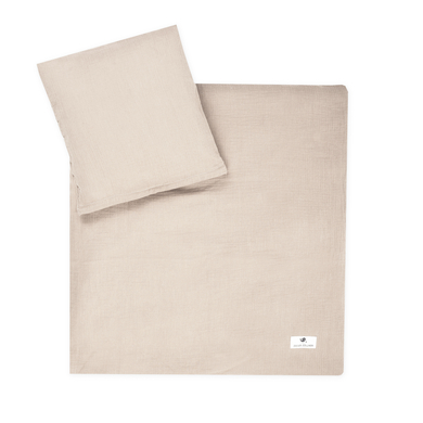 JULIUS ZÖLLNER Sänglinne muslin sand 80 x 80 cm
