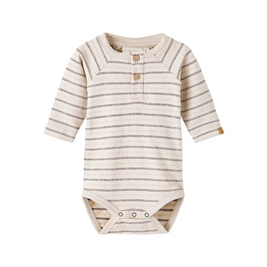 LIL ATELIER Lil'Atelier Lange Mouw Bodysuit Nbmriman Mist