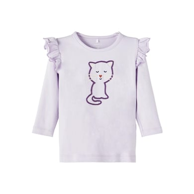 Image of name it Nbfsallie - Camicia a maniche lunghe con petali di orchidea059