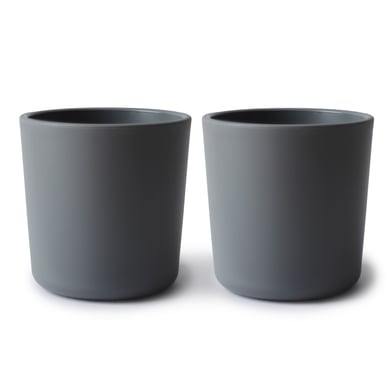Image of mushie Bicchiere 200 ml 2 pezzi, Smoke059