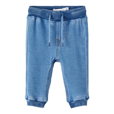 name it Träningsbyxor Nbnrome Medium Blå Denim