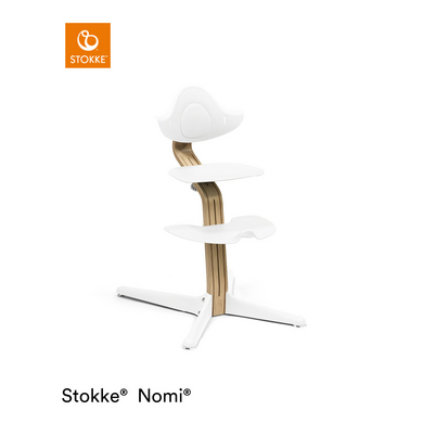 STOKKE® Nomi® Matstol Ek/vit