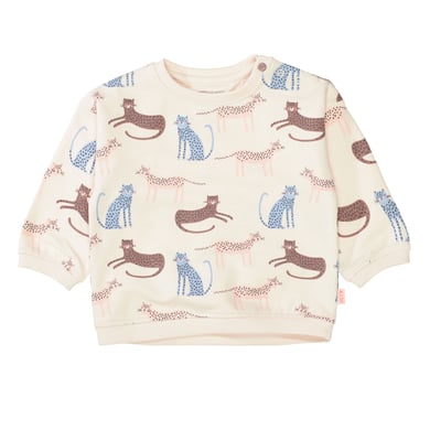 STACCATO Sweatshirt mjuk beige mönstrad
