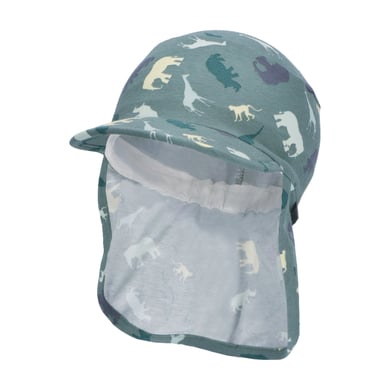 Image of Sterntaler Cappello a punta con protezione del collo Safari verde scuro059