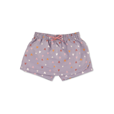 Sterntaler Badkar shorts Hjärtat lila