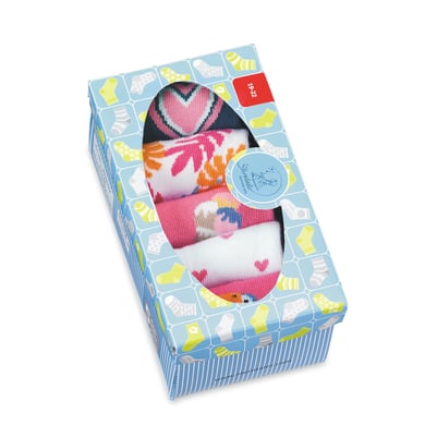 Sterntaler Strumpor 5-pack flickor rosa