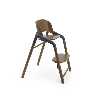 bugaboo Barnstol Giraffbas Varmt trä/grått