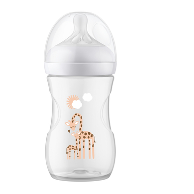 Philips Avent Nappflaska SCY903/66 Natural Response Neutral Giraffes 260 ml