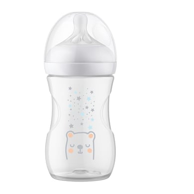 Philips Avent Nappflaska SCY673/82 Natural Response med AirFree-ventil 260 ml Neutral Bear