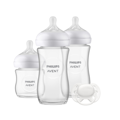 Philips Avent Set inicial Biberón SCD878/11 Natural Response Glas Basic