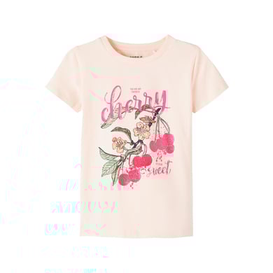 name it T-shirt Nmfditte Créme De Pêche