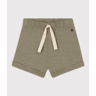 Petit Bateau Sweatshort groen Marecage