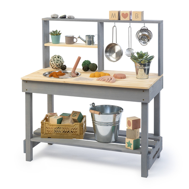 Image of MUDDY BUDDY® Cucina di fango "Mud Starter", natur/grigio nuvola059