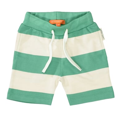 Staccato Sweatbermudas smaragdgrön randig