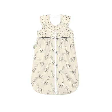 Image of ODENWÄLDER Sacco nanna in jersey Anni light happy giraffe soft sand059