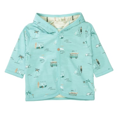 Image of STACCATO Giacca reversibile a fantasia blu acqua059