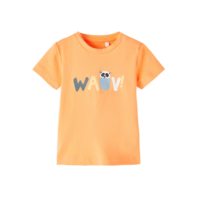 name it Camiseta Nbmjinus Mock Orange
