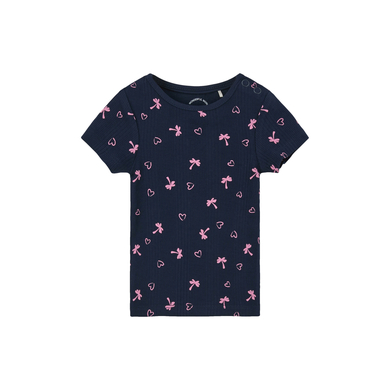 s. Olive r Camiseta palmeras azul marino