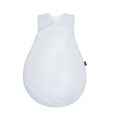 Alvi ® Cambiador de bebé tela plana light azul striped