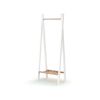 Image of AT4 Appendiabiti ESSENTIEL faggio naturale con bianco059