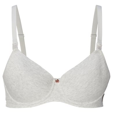 Image of Noppies Reggiseno imbottito per l'allattamento Cotton Melange Light Grigio Melange059