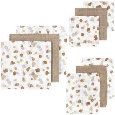 MEYCO Muslin Starter Set 9-pack Fläckar Sand