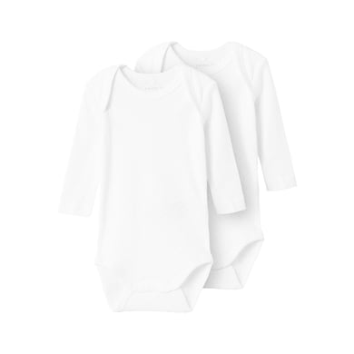 Image of name it Body a maniche lunghe confezione da 2 B right bianco059