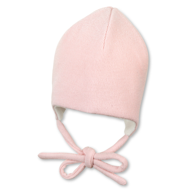 Sterntaler Gorro look canalé rosa