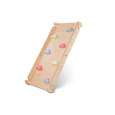 Image of tiSsi®Rampa montessori per scivolo con nuvole rampicanti, color pastello059