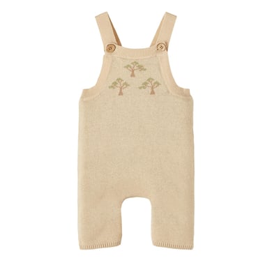 Lil'Atelier Stickad Overall Nbmlamao Pebble Melange
