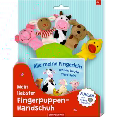Coppenrath Set di marionette a mano: tutte le mie dita...