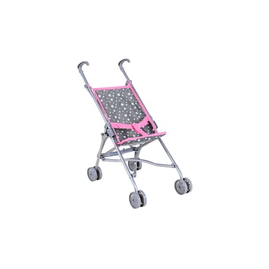 Image of knorr toys® Passeggino per bambole Sim - grigio stella059