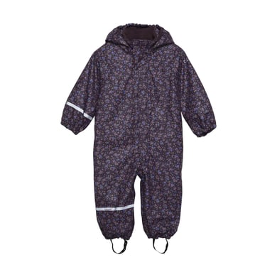 CeLaVi Regnoverall med fleece Plum Perfekt