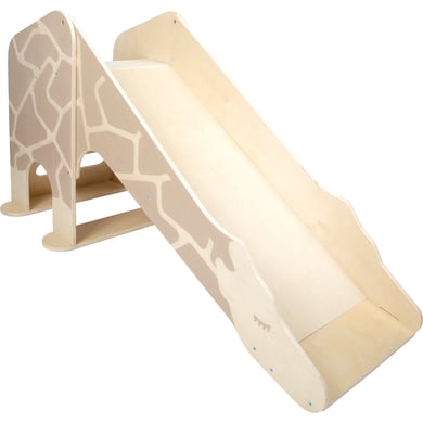 small foot® Toboggan enfant d'intérieur girafe Wildlife bois