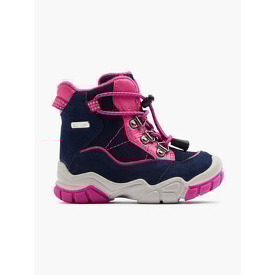 Elefanten stövlar Power Pom denim/fuxia (vid)