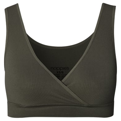 Image of Noppies Reggiseno da allattamento Gayla non imbottito Olive059
